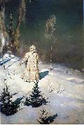 Viktor Vasnetsov Snow Maiden painting